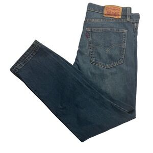 Levis 511 Slim Fit Jeans Mens 36x30 Medium Wash Blue Denim